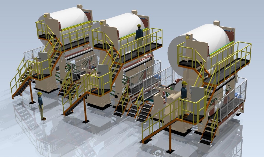 Kağıt Bobin Çözgü Ünitesi (B)