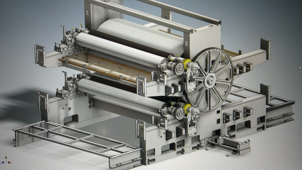 Kağıt Havlu Dört Renk Baskı Ünitesi (A)