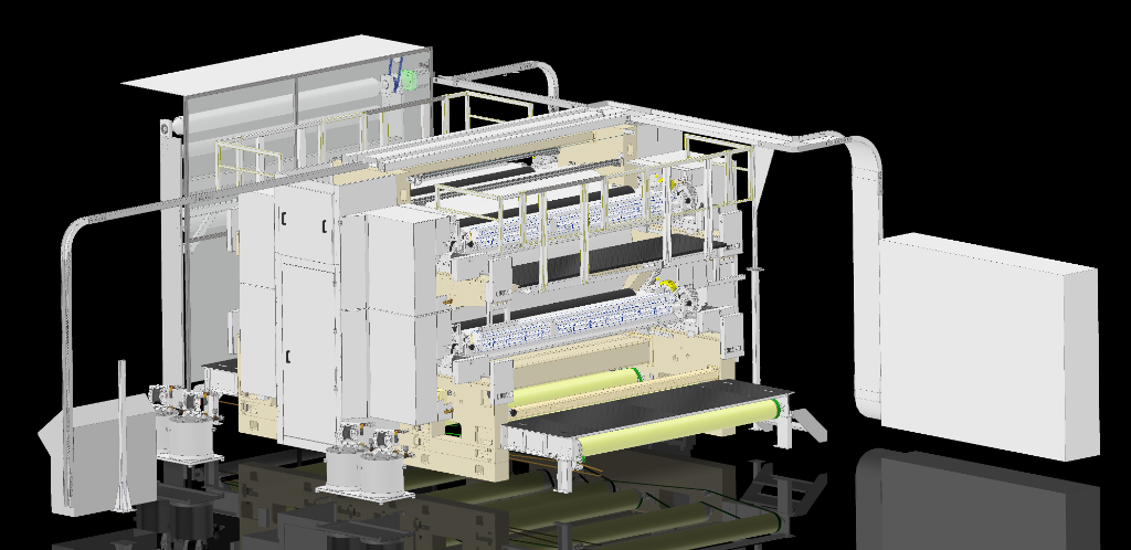 Kağıt Havlu Dört Renk Baskı Ünitesi (B)