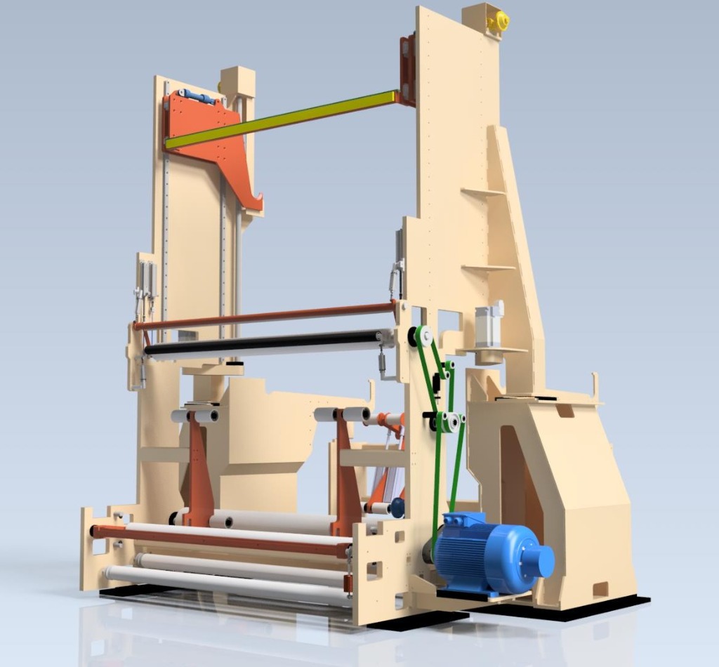Kağıt Bobin Çözgü Ünitesi (A)
